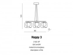 Lampa Happy 3 AZzardo