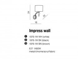 Kinkiet Impress azzardo