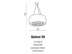 Quince 50 Lampa wisz?ca Azzardo