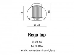 Mini Plafon Rego TOP