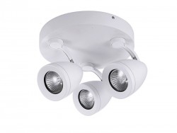 ALBICO 3 WHite round azzardo