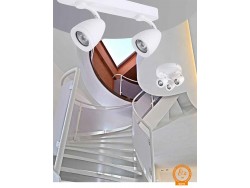 ALBICO 3 WHite round azzardo