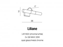 lampa LILIANE azzardo