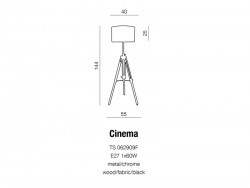 Lampa pod?ogowa Cinema