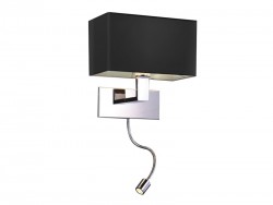 MARTENS WALL LED BLACK azzardo