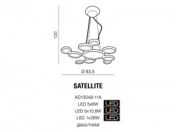 SATELLITE azzardo led