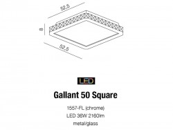 GALLANT 50 SQUARE azzardo