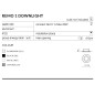 REMO 1 DOWNLIGHT WHITE