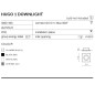HUGO 1 DOWNLIGHT WHITE