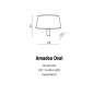 AMADEO OVAL WHITE AMADEO OVAL WHITE