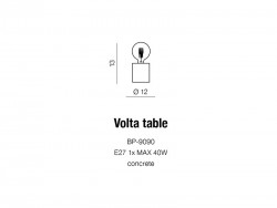 VOLTA TABLE