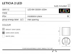 LETICIA 2 LED