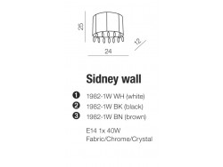 SIDNEY WHITE KINKIET