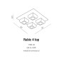 Plafon Rubic 4