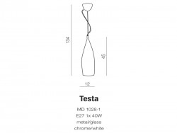 Lampa wisz?ca Testa