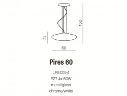 Lampa wisz?ca Pires 60