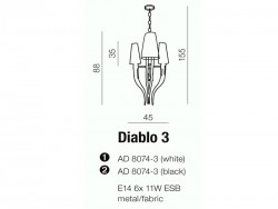 Lampa Diablo 3 AZzardo
