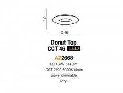 DONUT TOP 46 CCT REMOTE