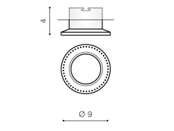 ADAMO MIDST DIAMOND BK