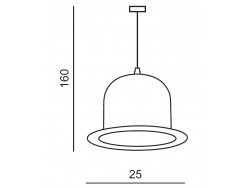  Lampa wisz?ca Capello AZzardo