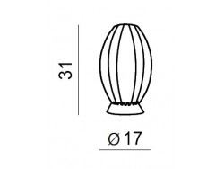Lampa sto?owa Elba AZzardo