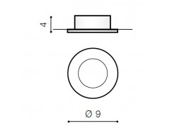 Lampa techniczna Emilio 1 Aluminium