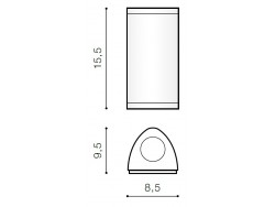 Lampa zewn?trzna Luca BGR