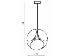 Lampa wisz?ca Pills 45 