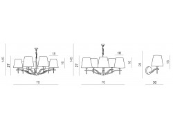 Lampa wisz?ca Princessa 5 