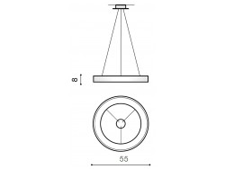 SOVANA PENDANT 55 CCT