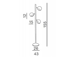 Lampa pod?gowa Trinton