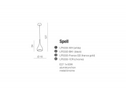 Lampa Spell Black Pearl AZzardo