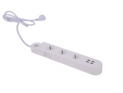 Wifi Power Strip 3AC+4USB  AZzardo Smart
