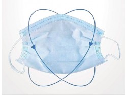 Chirurgiczna maseczka na twarz t?jwarstwowa 50szt.