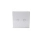 Podwójny ścienny włącznik WIFI AZzardo Smart Podwójny ścienny włącznik WIFI AZzardo Smart