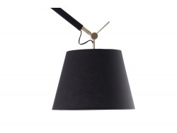 Lampa pod?ogowa ZYTA FLOOR  czarno z?ota