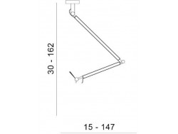 Lampa wisz?ca ZYTA M PENDANT z?ota