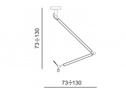 Lampa wisz?ca ZYTA S PENDANT z?ota