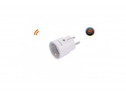 Pojedy?cza wtyczka WIFI wewn?trzna 10A Azzardo Smart