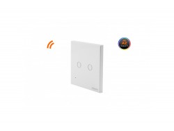 Podw?jny ?cienny w??cznik WIFI AZzardo Smart