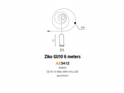 Ziko GU10 6 meters