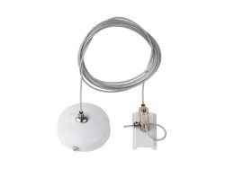 Zestaw do zawieszenia szynoprzewodu TRACK 1 LINE CELING PLATE + WIRE