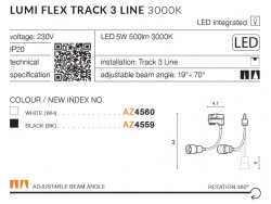 LUMI FLEX TRACK 3LINE 