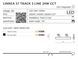 LINNEA 57 TRACK 3 LINE 24W CCT