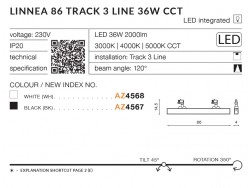 LINNEA 86 TRACK 3 LINE 36W CCT