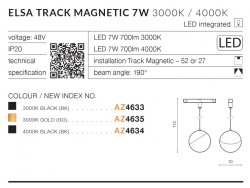 ELSA TRACK MAGNETIC 7W