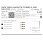 Alfa SAGA 30 TRACK MAGNETIC CORNER A 24W MILKY 120 Alfa SAGA 30 TRACK MAGNETIC CORNER A 24W MILKY 120