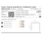 Alfa SAGA 30 TRACK MAGNETIC CORNER B 24W MILKY 120 Alfa SAGA 30 TRACK MAGNETIC CORNER B 24W MILKY 120