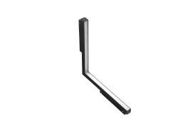 SAGA 30 TRACK MAGNETIC CORNER B  24W MILKY 120