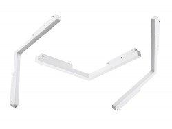 SAGA 30 TRACK MAGNETIC CORNER B  24W MILKY 120